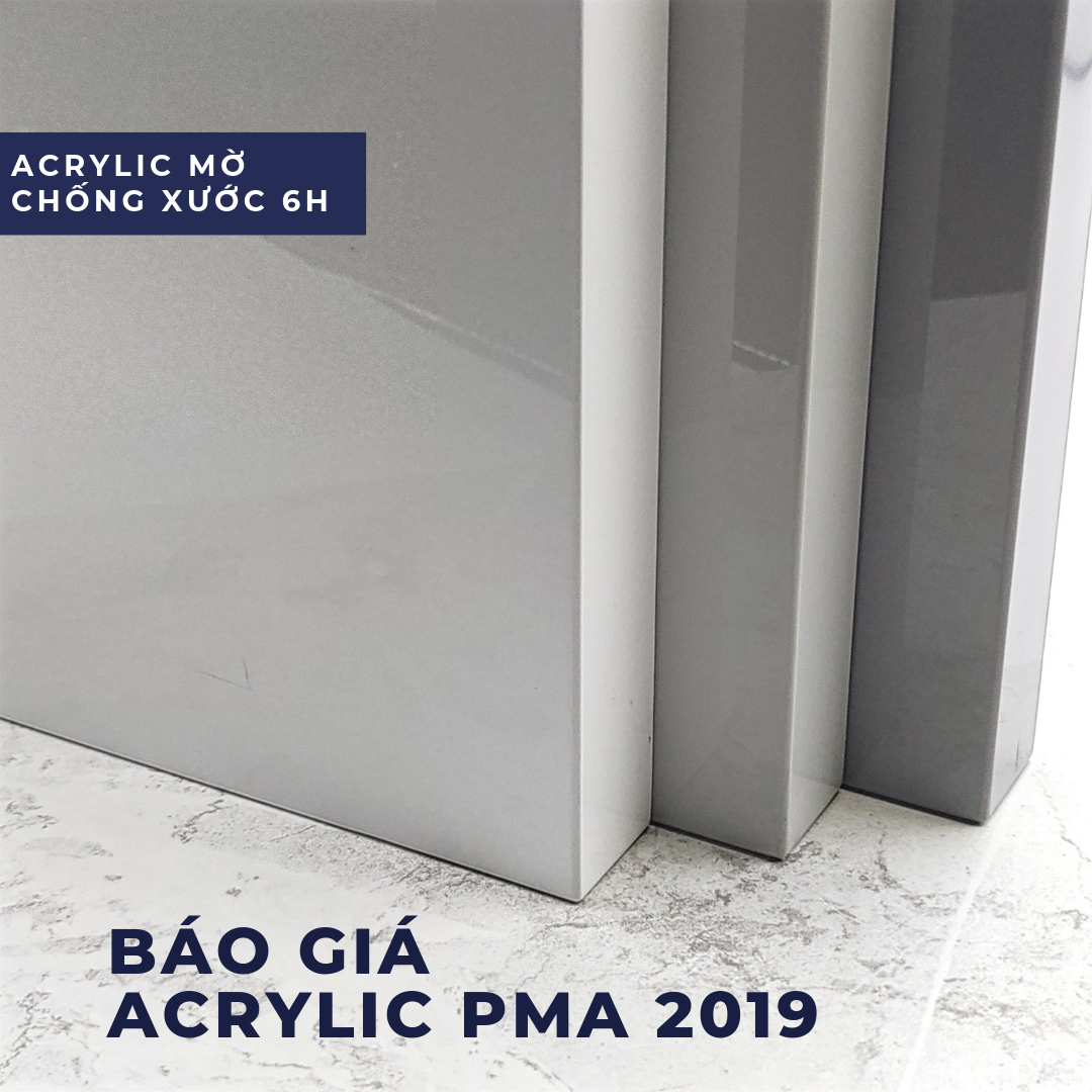 Báo giá tấm acrylic bóng gương làm nội thất