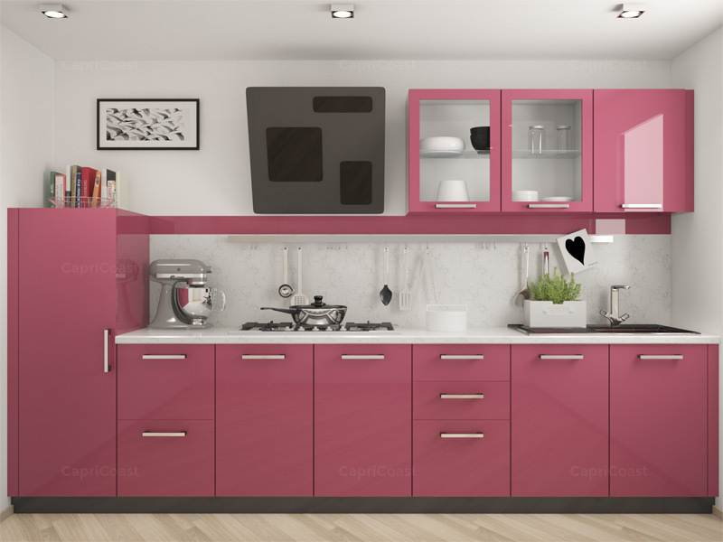bep acrylic mau hong